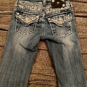 Girls Miss Me Bootcut Jeans - Size 10
